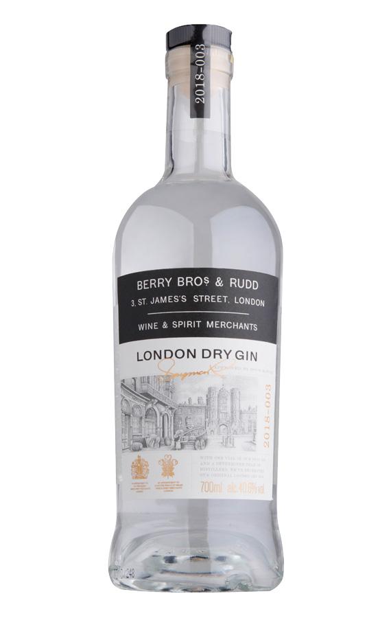 Berry Bros. & Rudd London Dry Gin, 40.6%