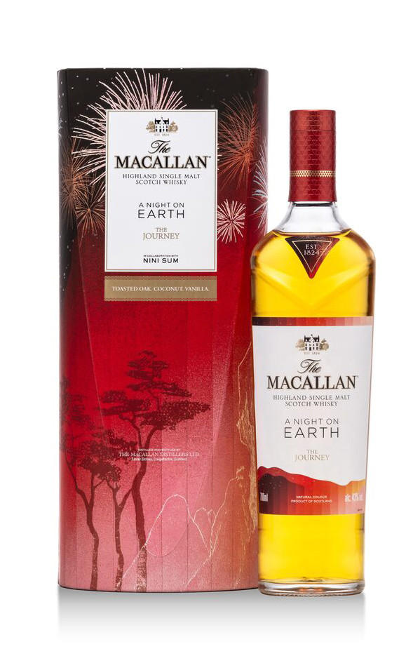 The Macallan, A Night on Earth, The Journey, Speyside, Single Malt Scotch Whisky (43%)
