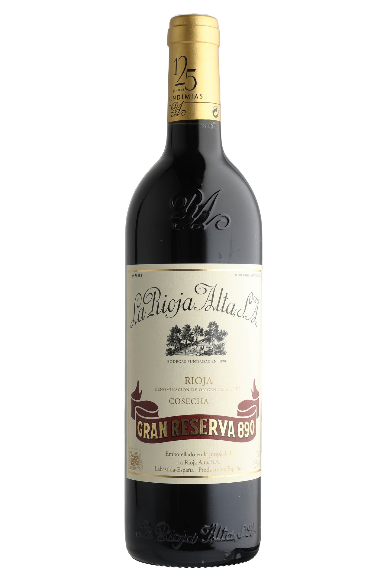 2001 Gran Reserva 890, Selección Especial, La Rioja Alta, Rioja, Spain