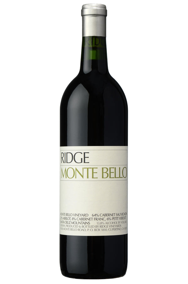 2009 Ridge Vineyards, Monte Bello, Santa Cruz Mountains, California, USA