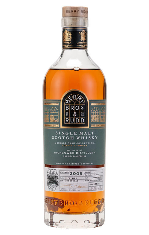 2009 Berry Bros. & Rudd Inchgower, Coasts & Shores, Cask Ref. 301026, Speyside, Single Malt Scotch Whisky (54.4%)