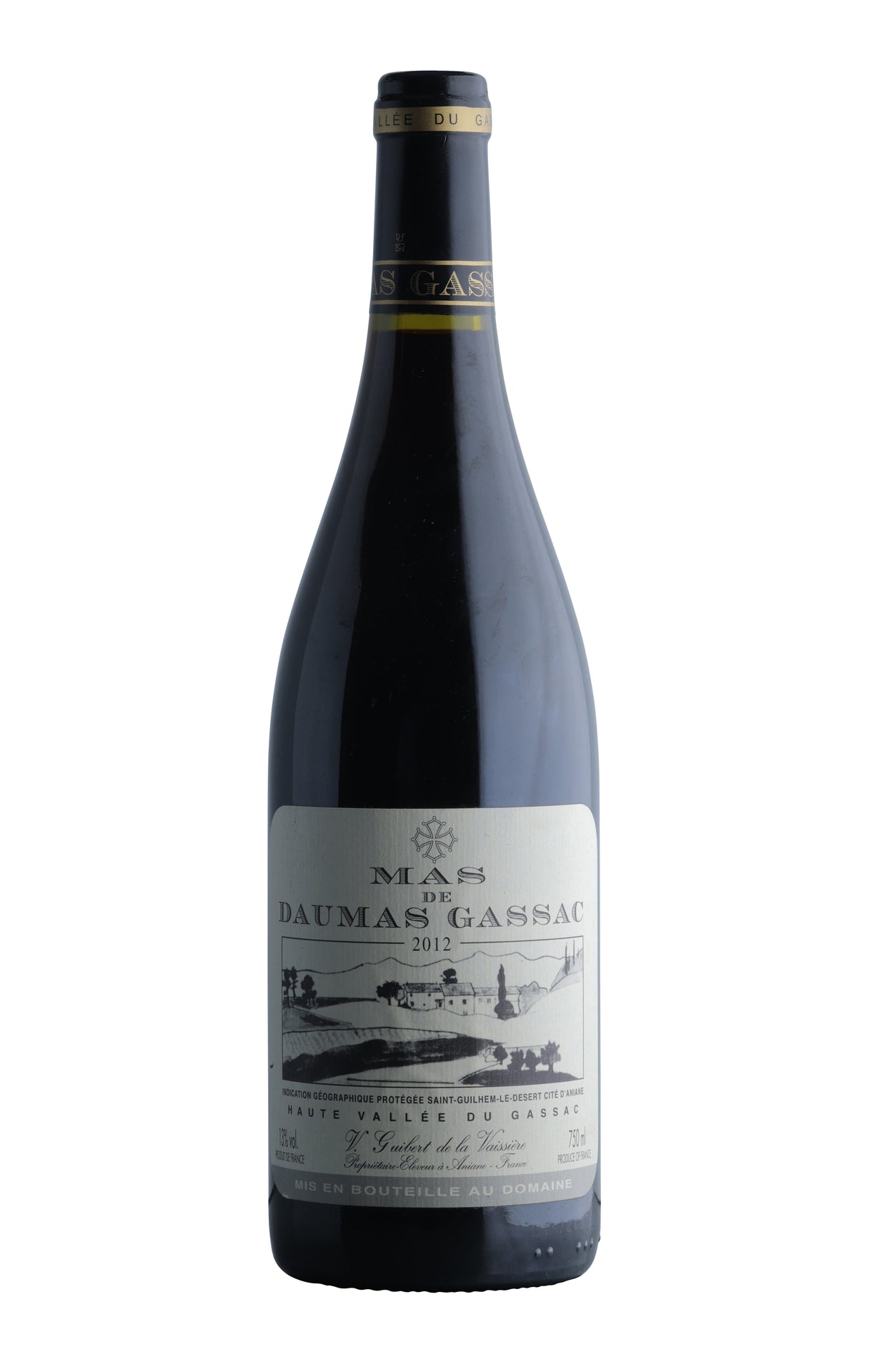 2012 Mas de Daumas Gassac, Rouge, Library Release, St Guilhem-le-Désert, Cité d’Aniane, Languedoc-Roussillon