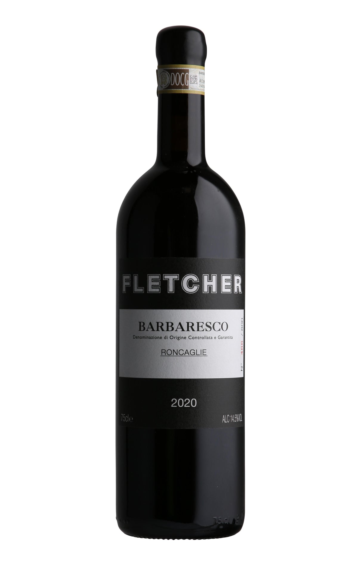 2020 Barbaresco, Roncaglie, Fletcher, Piedmont, Italy