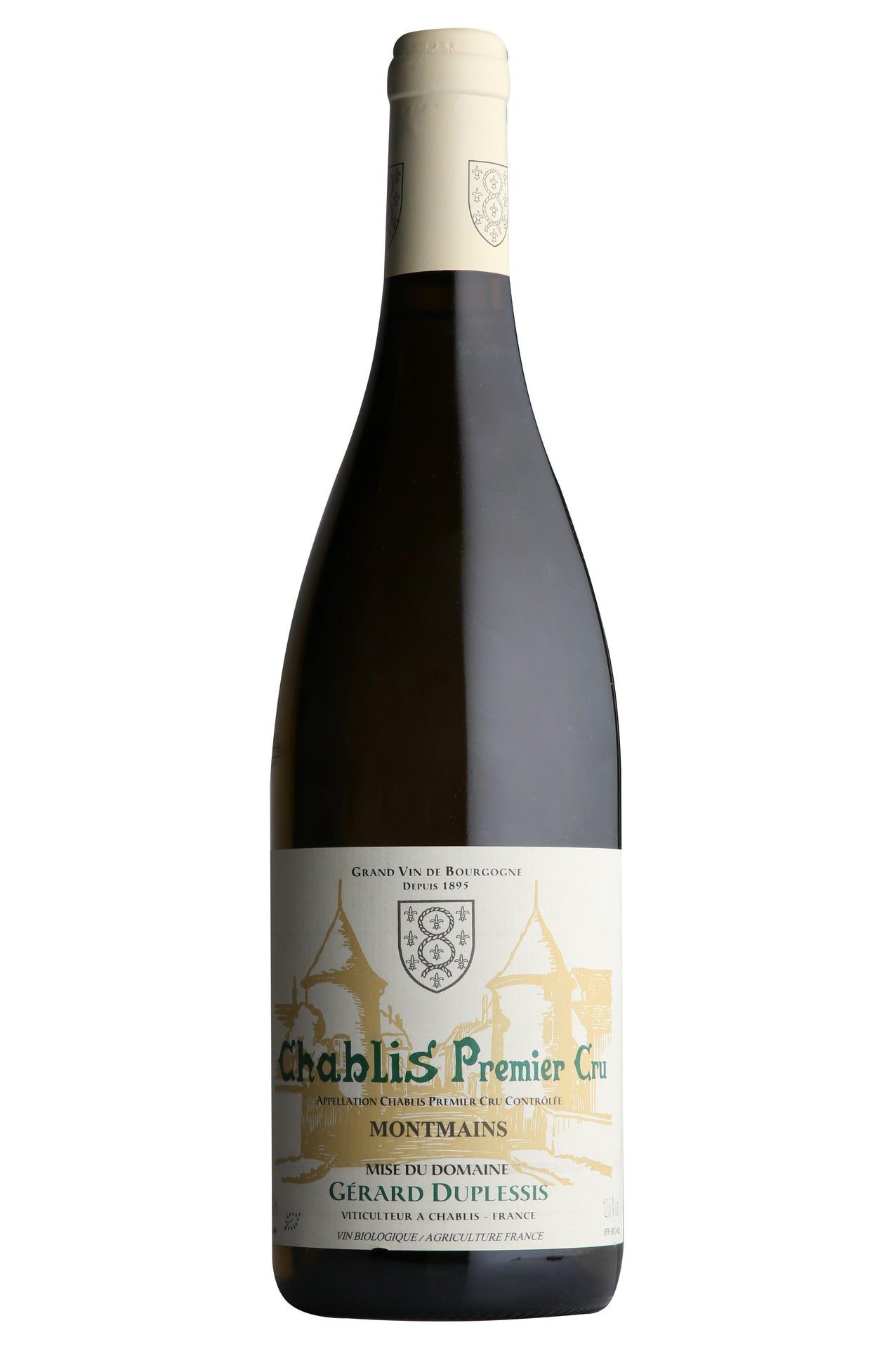 2021 Chablis, Montmains, 1er Cru, Domaine Gérard Duplessis, Burgundy