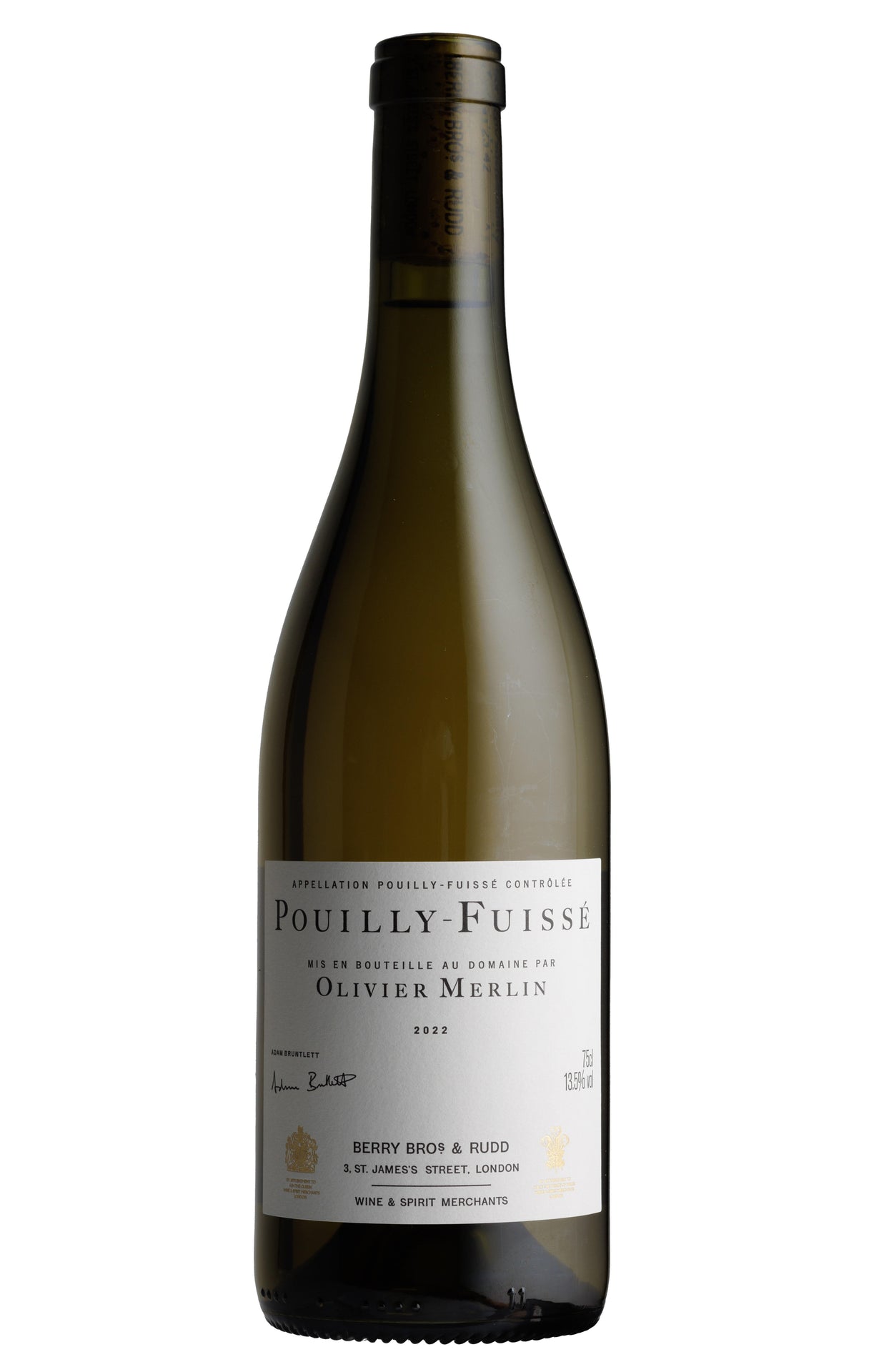 2022 Berry Bros. & Rudd Pouilly-Fuissé by Olivier Merlin, Burgundy