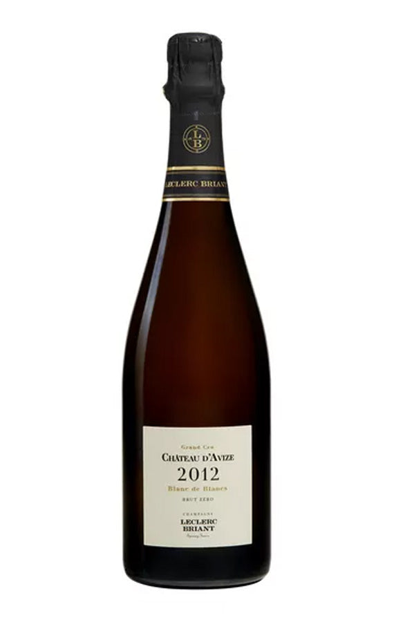 2012 Champagne Leclerc Briant, Château d'Avize, Blanc de Blancs, Grand Cru, Brut Zéro