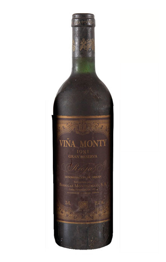1981 Viña Monty, Gran Reserva, Bodegas Montecillo, Rioja