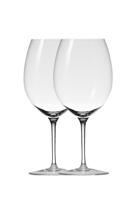The Wine Merchant's Glasses, The 'Red Bordeaux' Glass - (set of 2)