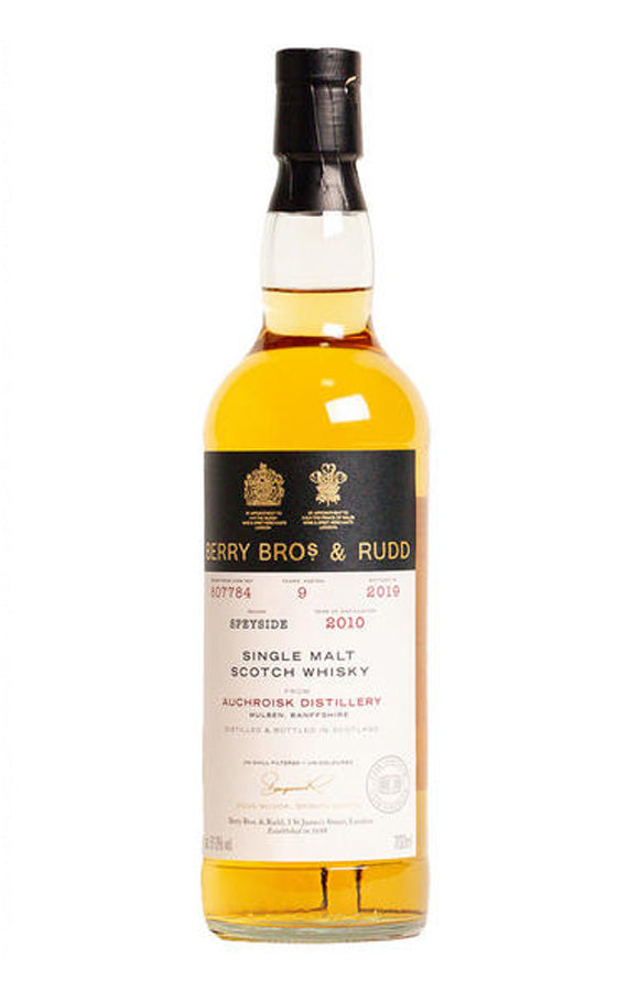 2010 Berry Bros. & Rudd Auchroisk, Cask No 807784, Speyside, Single Malt Whisky (61%)