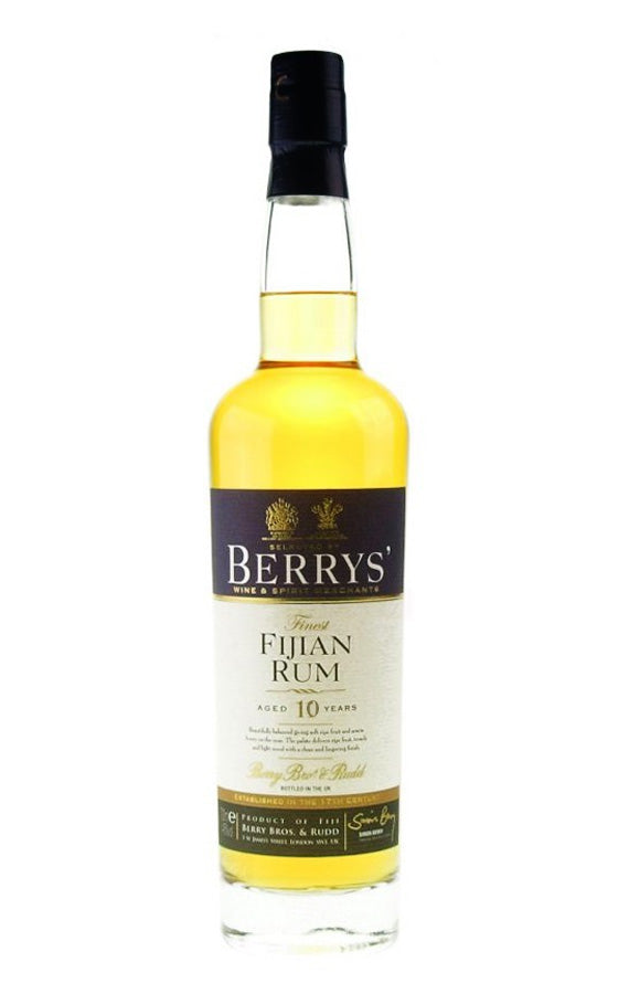 Berrys Own Selection Fijian Rum, Aged 10 Years